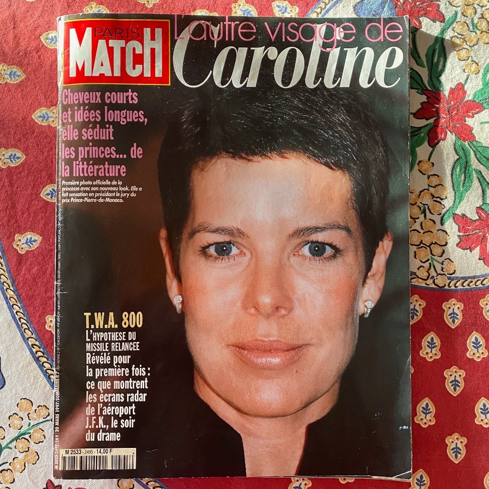 Paris Match Magazine I 1997 I Princess Caroline I H.R.H. of Hanover